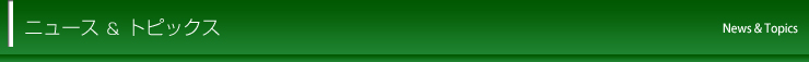 ニュース&トピックス